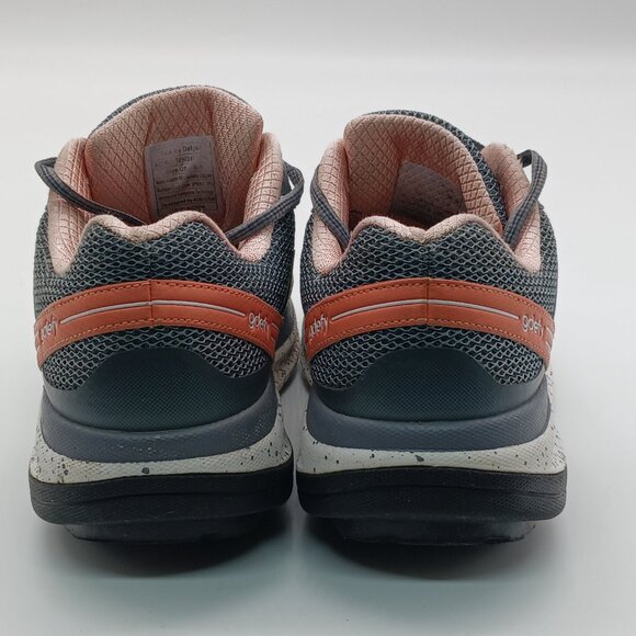 Gravity Defyer Men's Sneakers Size 9.5 Gray & Orange Shock Absorbing Athletic Wa - Picture 7 of 10
